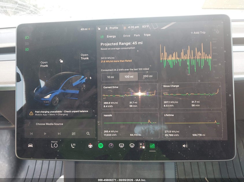 2021 Tesla Model 3(VIN: 5YJ3E1EB7MF978940