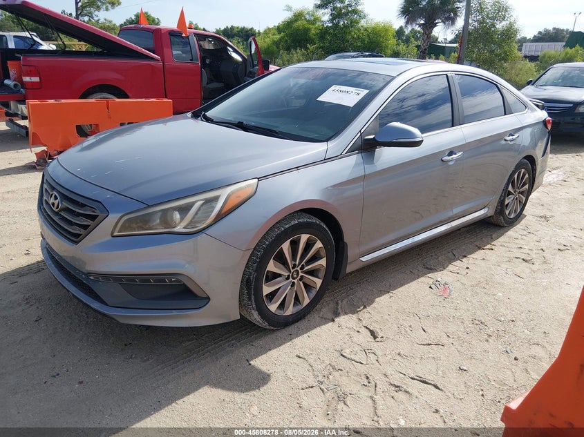 2017 HYUNDAI SONATA auction photo 2