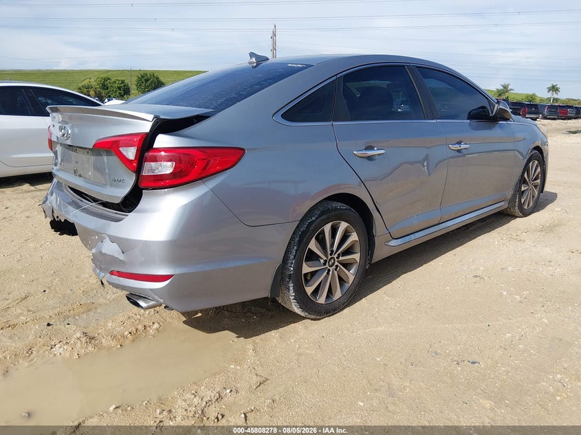 2017 HYUNDAI SONATA auction photo 4