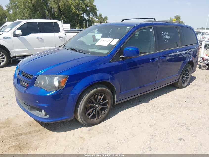Vin: 2c4rdgeg2kr785866, lot: 46307126, dodge grand caravan gt 20192