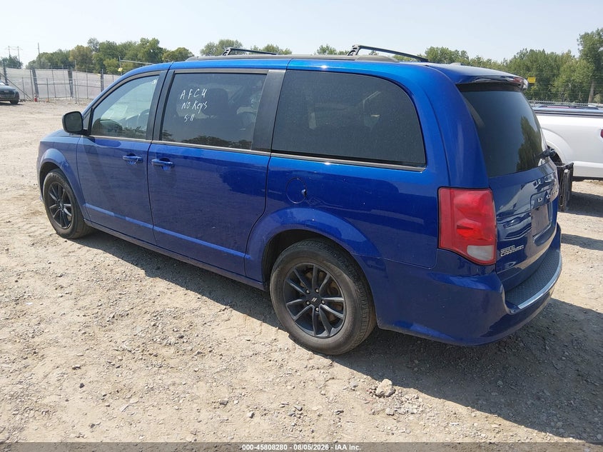 Vin: 2c4rdgeg2kr785866, lot: 46307126, dodge grand caravan gt 20193