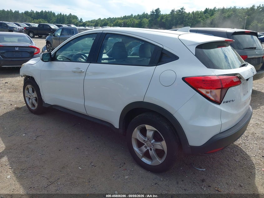 Vin: 3czru6h35gm728685, lot: 46307132, honda hr-v lx 20163
