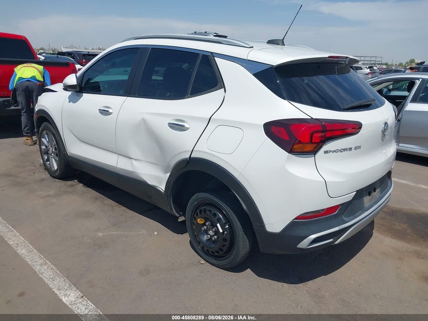 Vin: kl4mmdslxnb049586, lot: 46307135, buick encore gx fwd select 20223