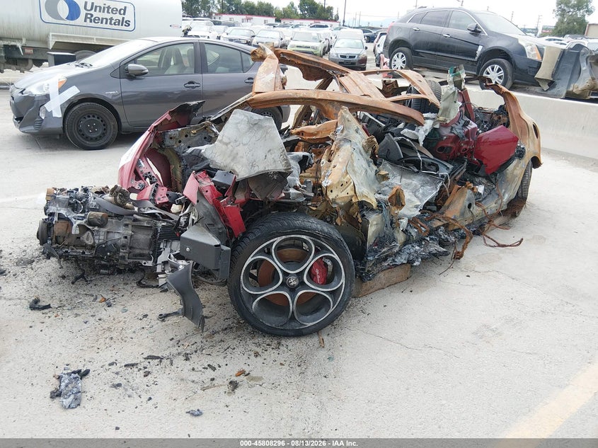 Vin: zarfambn8n7661223, lot: 46307142, alfa romeo giulia veloce ti rwd 20222