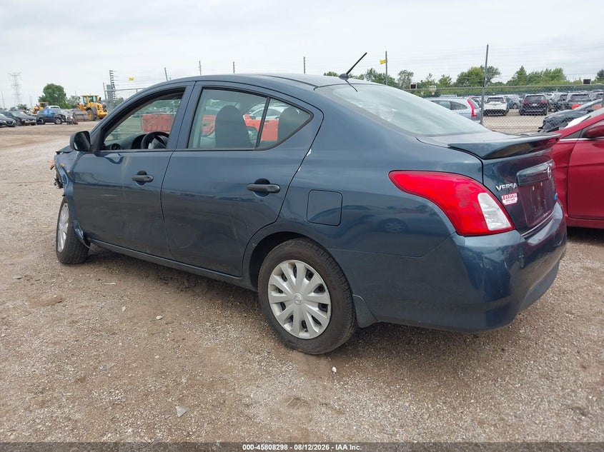 Vin: 3n1cn7ap8fl804418, lot: 46307144, nissan versa 1.6 s+ 20153