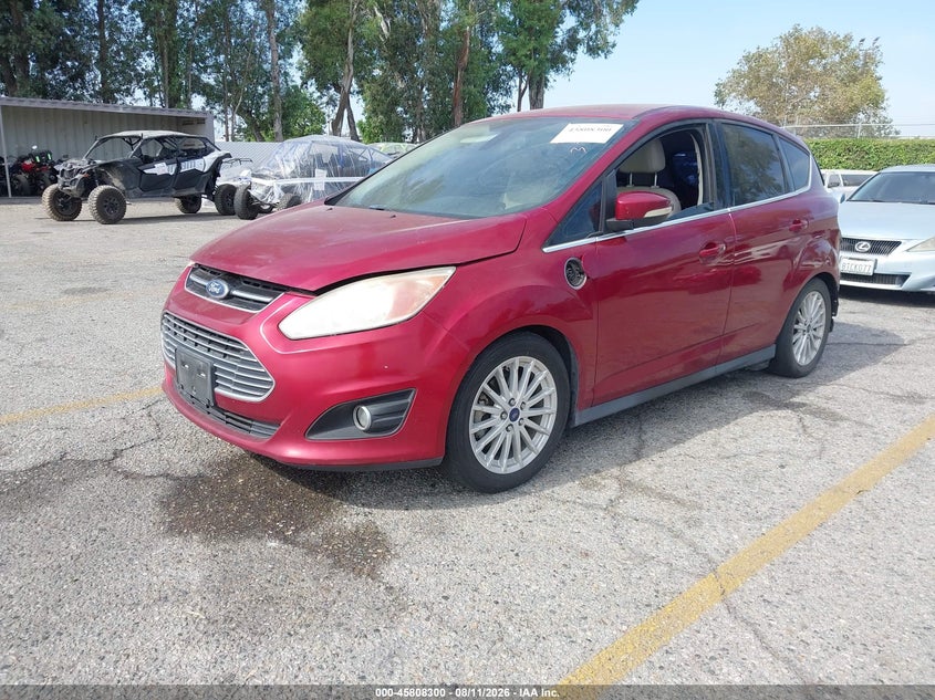 2016 Ford C-MAX, Удар сзади, IAAI, VIN 1FADP5CUXGL106124 — фото 2