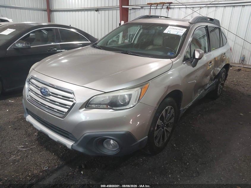 Vin: 4s4bsanc0g3286691, lot: 46307147, subaru outback 2.5i limited 20162