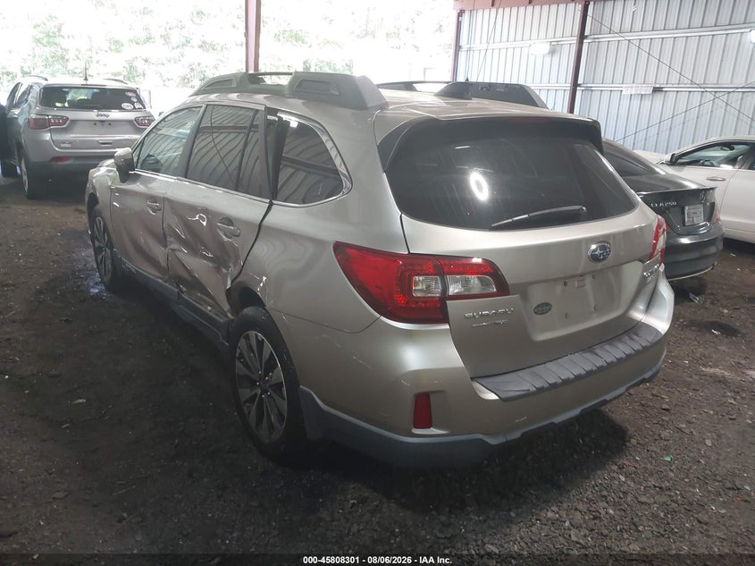 Vin: 4s4bsanc0g3286691, lot: 46307147, subaru outback 2.5i limited 20163