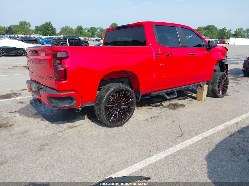 Vin: 3gcpybek2lg379449, lot: 46307155, chevrolet silverado 1500 4wd  short bed custom 20204