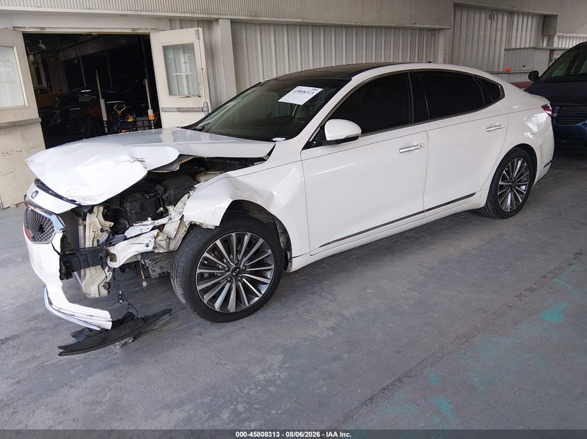 Vin: knalc4j13h5084815, lot: 46307159, kia cadenza premium 20172