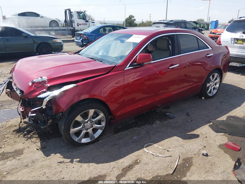 Vin: 1g6ab5rx7g0115445, lot: 46307177, cadillac ats luxury collection 20162