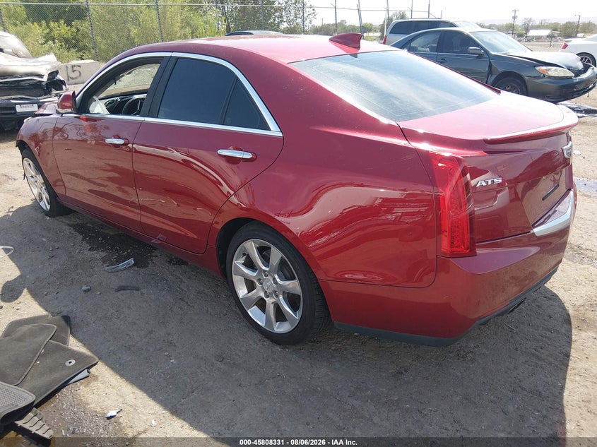 Vin: 1g6ab5rx7g0115445, lot: 46307177, cadillac ats luxury collection 20163