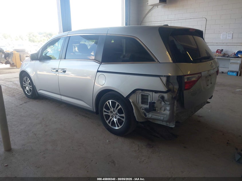 Vin: 5fnrl5h63db074363, lot: 46307186, honda odyssey ex-l 20133