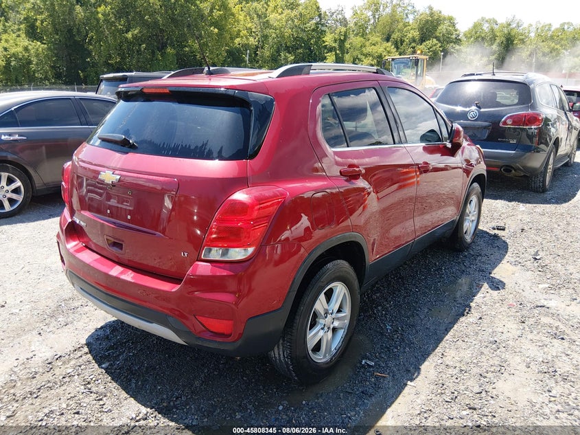 Vin: 3gncjpsb7jl378264, lot: 46307191, chevrolet trax lt 20184