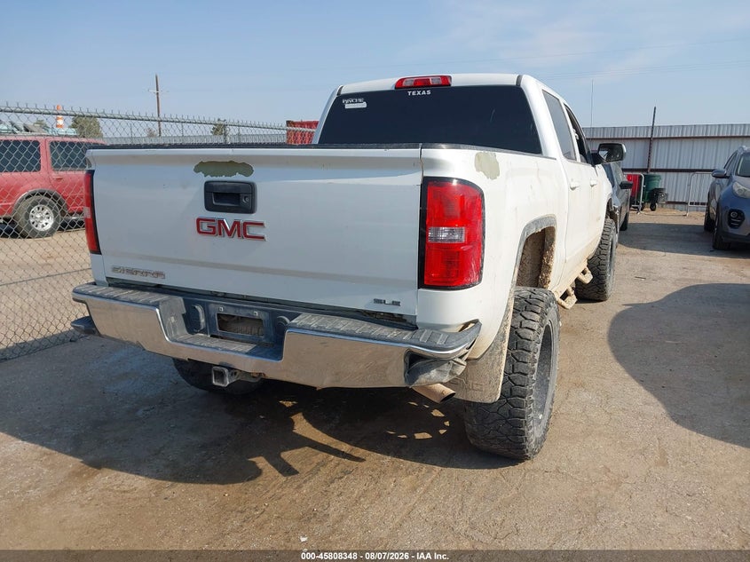 Vin: 3gtu2mec0gg327784, lot: 46307194, gmc sierra 1500 sle 20164