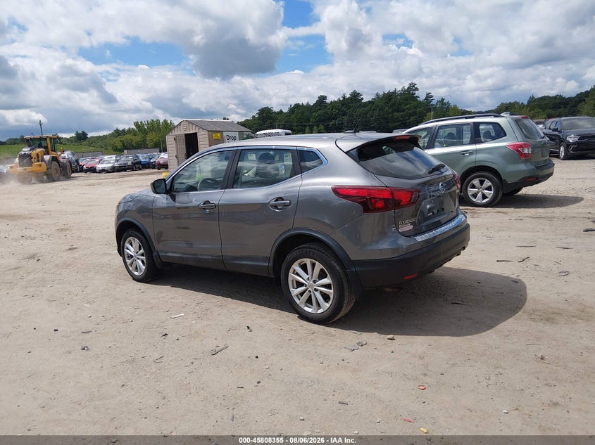 Vin: jn1bj1cp1hw033069, lot: 46307201, nissan rogue sport s 20173