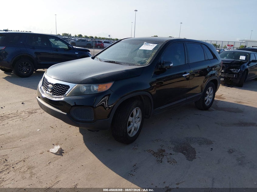 Vin: 5xykt3a13cg190402, lot: 46307215, kia sorento lx 20122