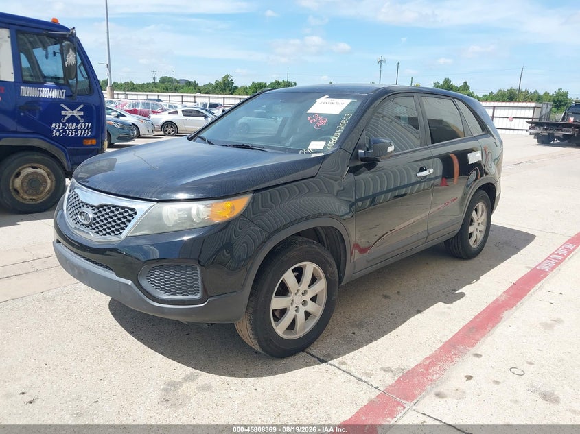 Vin: 5xykt3a13cg190402, lot: 46307215, kia sorento lx 20122