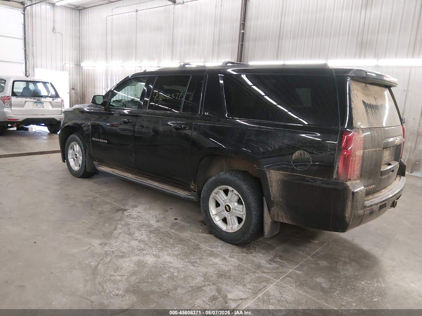 Vin: 1gnskhkc9gr447593, lot: 46307217, chevrolet suburban lt 20163