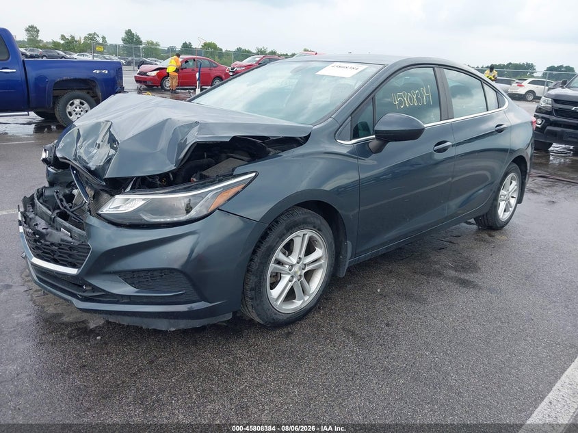 Vin: 1g1be5sm2h7279227, lot: 46307230, chevrolet cruze lt auto 20172