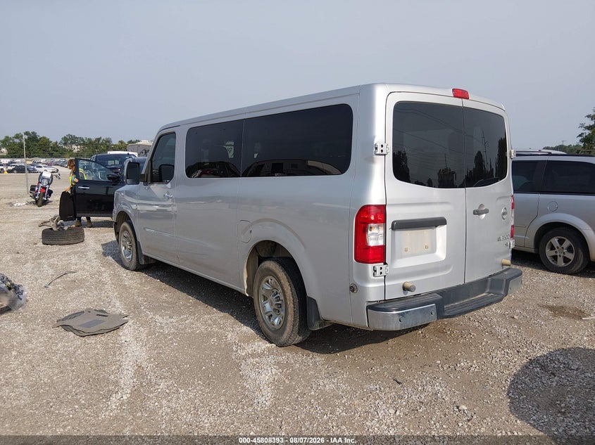Vin: 5bzbf0aa3jn852782, lot: 46307239, nissan nv passenger nv3500 hd sv v6 20183