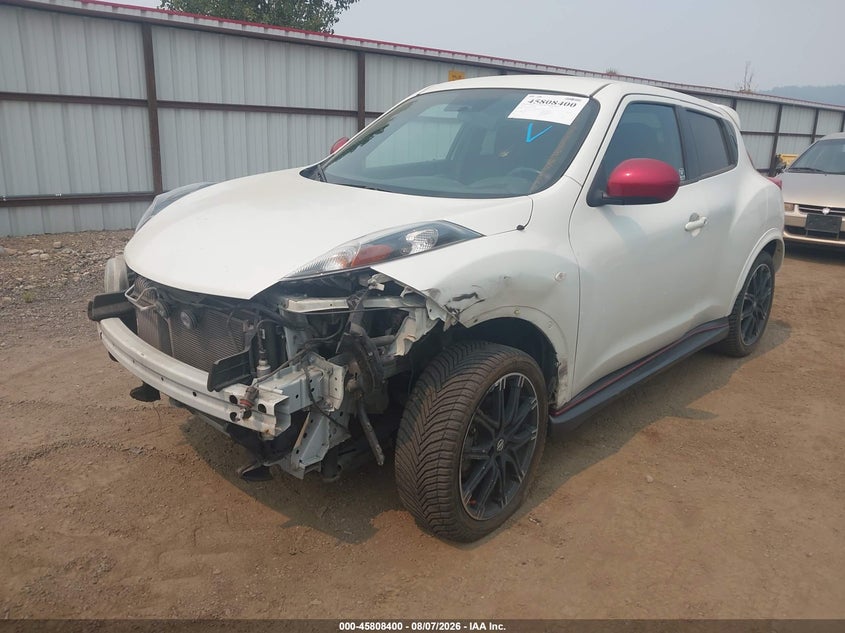 Vin: jn8af5mr3et362567, lot: 46307246, nissan juke nismo 20142