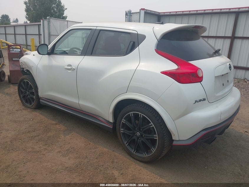 Vin: jn8af5mr3et362567, lot: 46307246, nissan juke nismo 20143