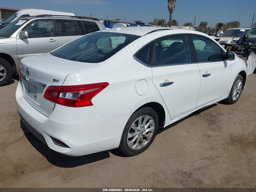 Vin: 3n1ab7ap3jy239779, lot: 46307248, nissan sentra sv 20184