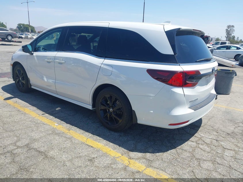 Vin: 5fnrl6h72rb028240, lot: 46307250, honda odyssey sport 20243