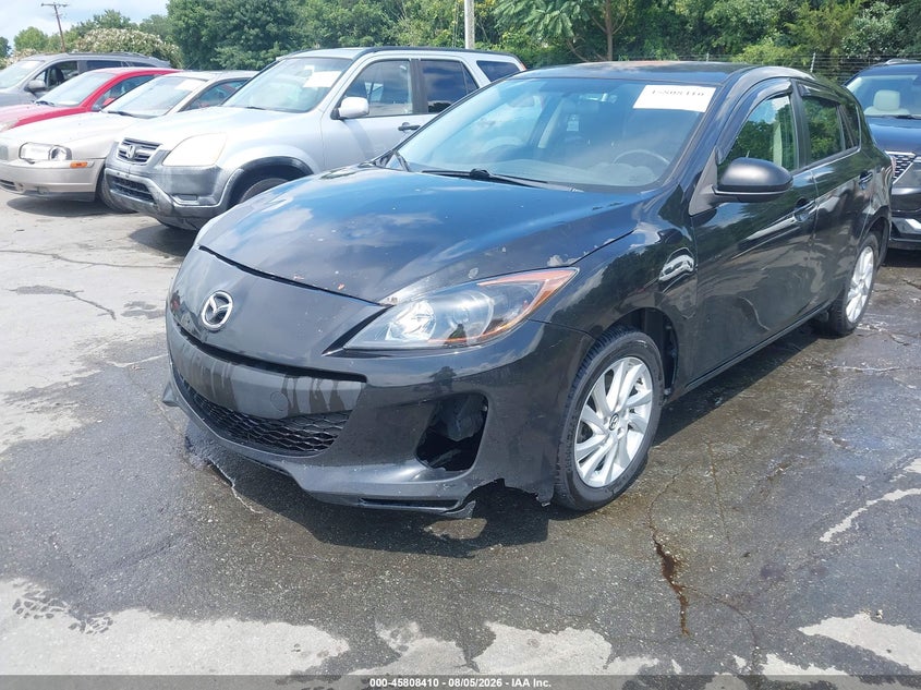 Vin: jm1bl1l76d1705691, lot: 46307256, mazda mazda3 i touring 20132