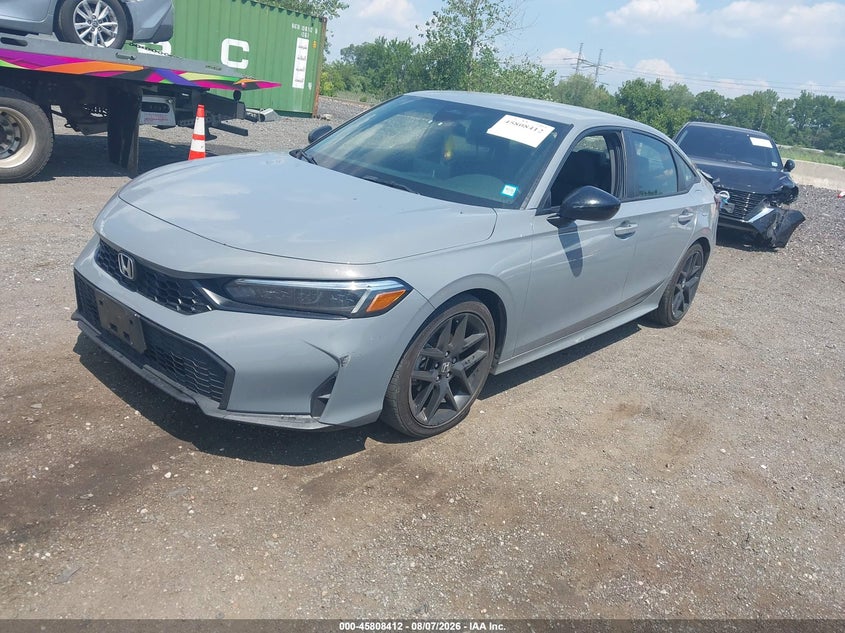 Vin: 2hgfe2f53sh506075, lot: 46307258, honda civic sport 20252