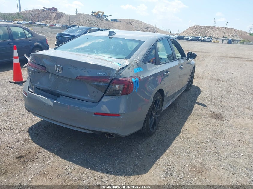 Vin: 2hgfe2f53sh506075, lot: 46307258, honda civic sport 20254