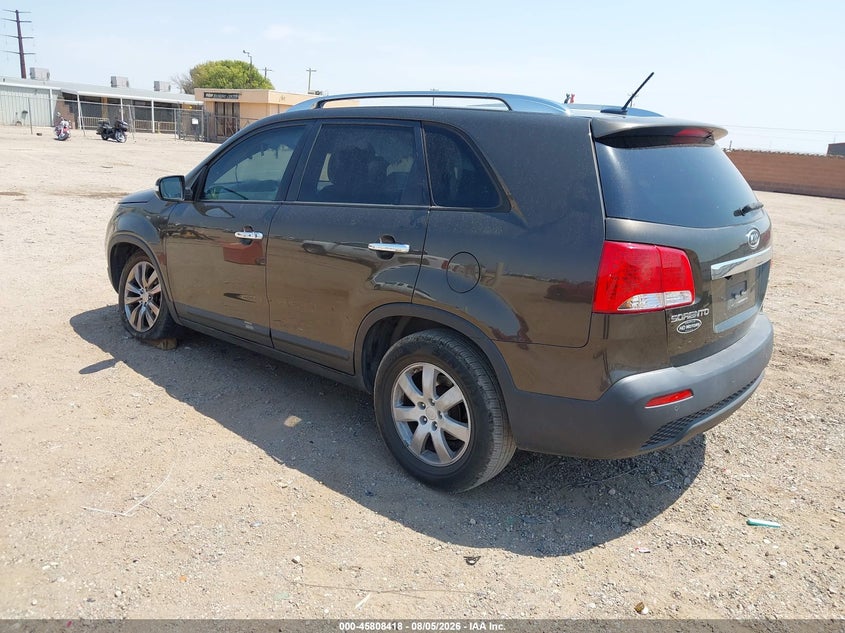 Vin: 5xyku4a25bg132642, lot: 46307264, kia sorento ex v6 20113