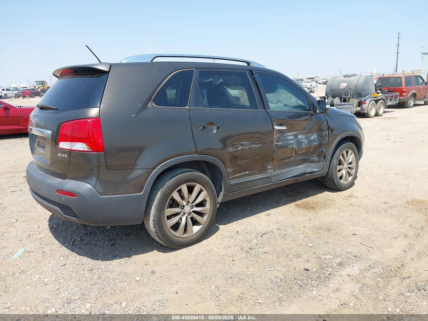 Vin: 5xyku4a25bg132642, lot: 46307264, kia sorento ex v6 20114