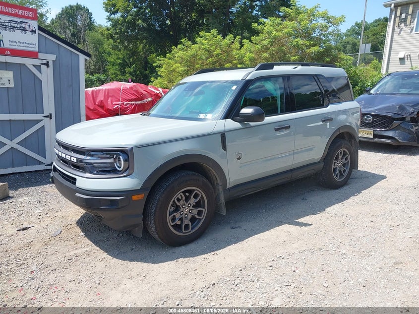 Vin: 3fmcr9b65prd71086, lot: 46307307, ford bronco sport big bend 20232