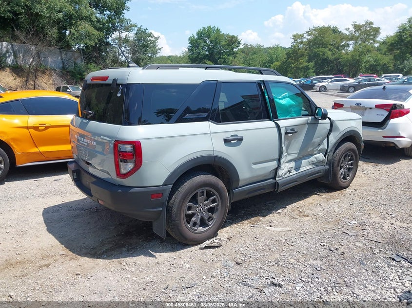 Vin: 3fmcr9b65prd71086, lot: 46307307, ford bronco sport big bend 20234
