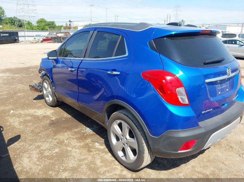 Vin: kl4cjbsb7gb638016, lot: 46307312, buick encore convenience 20163