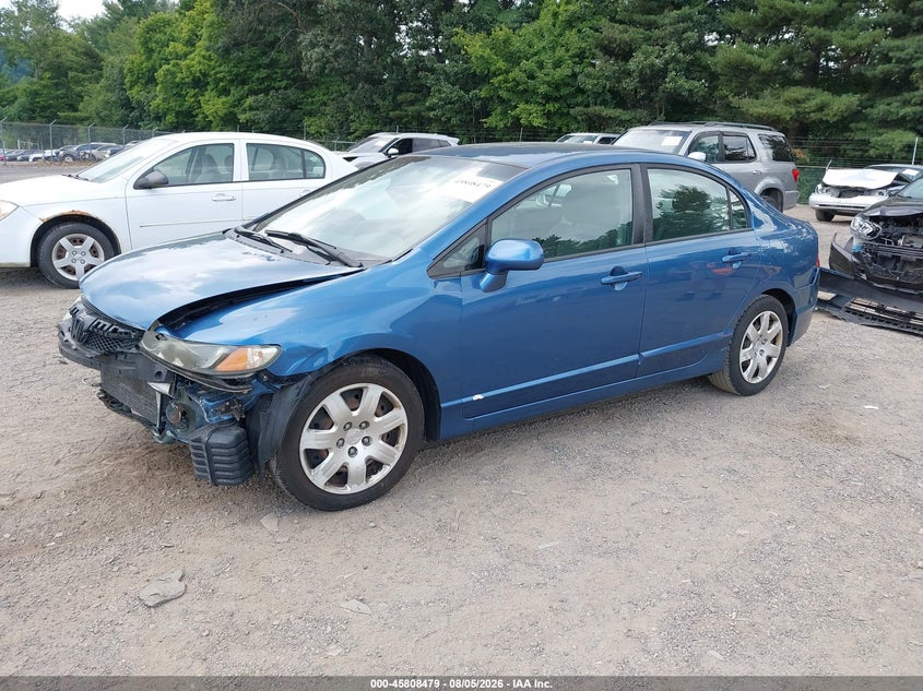 Vin: 19xfa1f52be036217, lot: 46307325, honda civic lx 20112
