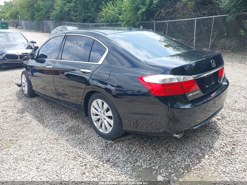 Vin: 1hgcr3f82fa001365, lot: 46307337, honda accord ex-l v-6 20153