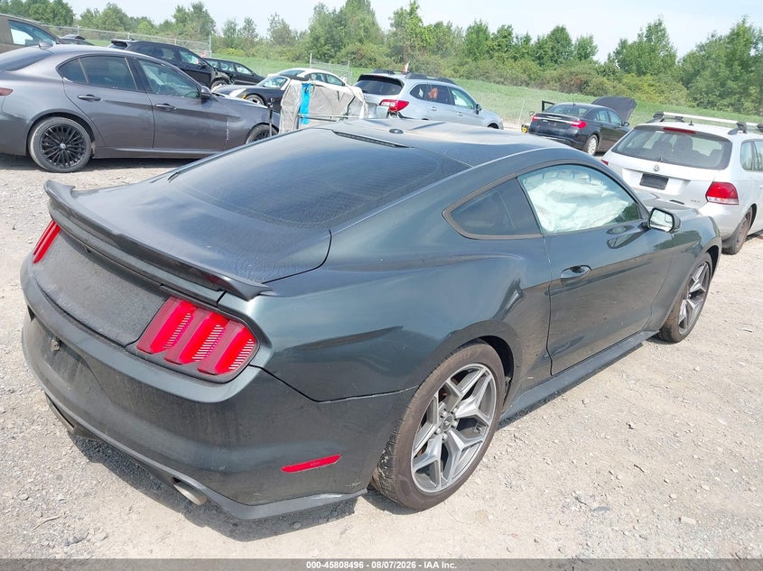 Vin: 1fa6p8th3f5379969, lot: 46307342, ford mustang ecoboost 20154