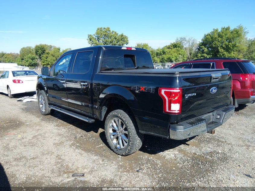 Vin: 1ftew1ef5hkc15915, lot: 46307345, ford f-150 xlt 20173