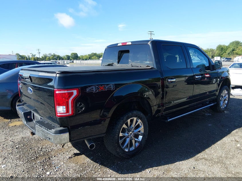 Vin: 1ftew1ef5hkc15915, lot: 46307345, ford f-150 xlt 20174
