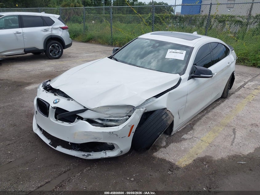 Vin: wba4f7c54hg438357, lot: 46307346, bmw 430i gran coupe 20172