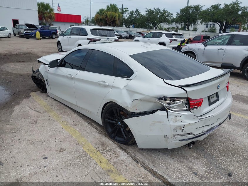 Vin: wba4f7c54hg438357, lot: 46307346, bmw 430i gran coupe 20173