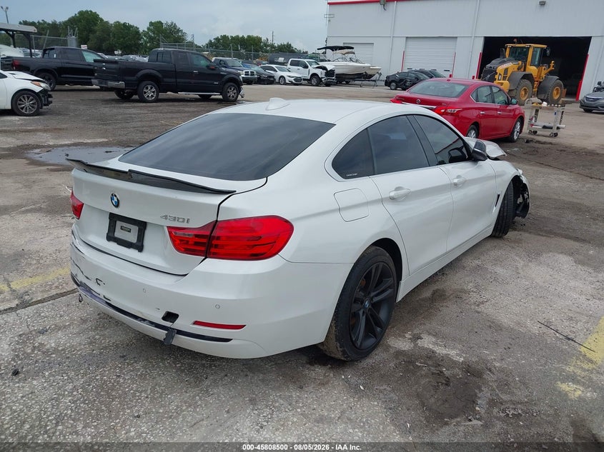 Vin: wba4f7c54hg438357, lot: 46307346, bmw 430i gran coupe 20174
