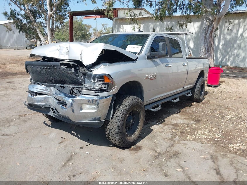 Vin: 3c6ur5jl1gg369072, lot: 46307347, ram 2500 big horn 20162