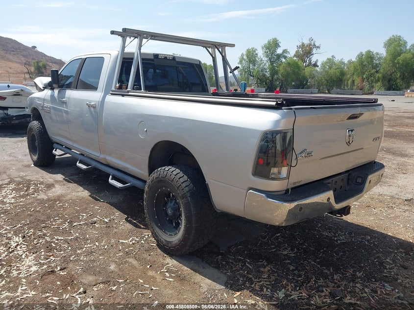 Vin: 3c6ur5jl1gg369072, lot: 46307347, ram 2500 big horn 20163