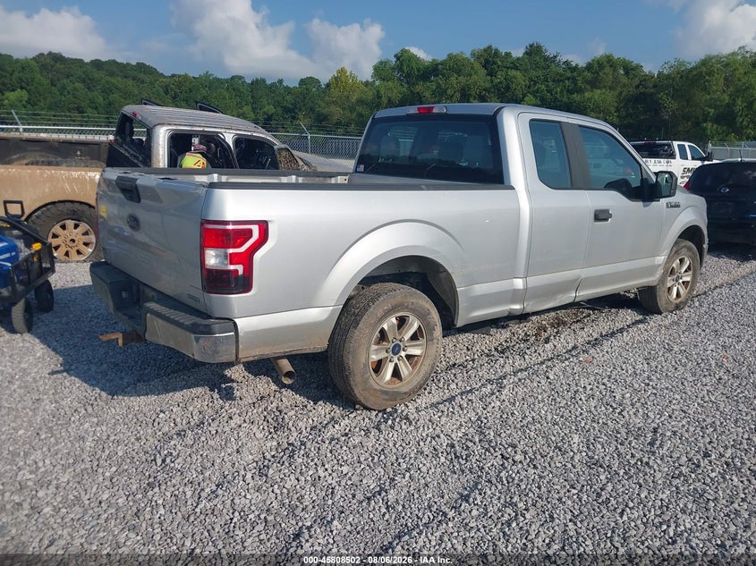 Vin: 1ftex1cp2jkd40840, lot: 46307348, ford f-150 xl 20184