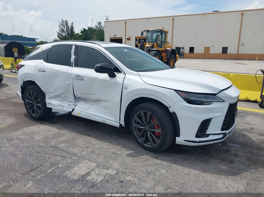 Vin: 2t2bamca0rc040899, lot: 46307355, lexus rx 350 f sport handling 2024 img_1