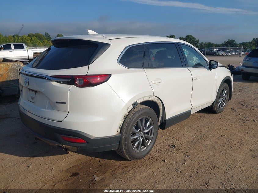 Vin: jm3tcbcy8l0401633, lot: 46307356, mazda cx-9 touring 20204